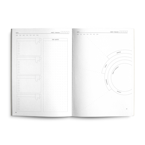 Fast Brain Friend planner from Creators Friend