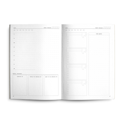 Fast Brain Friend planner from Creators Friend