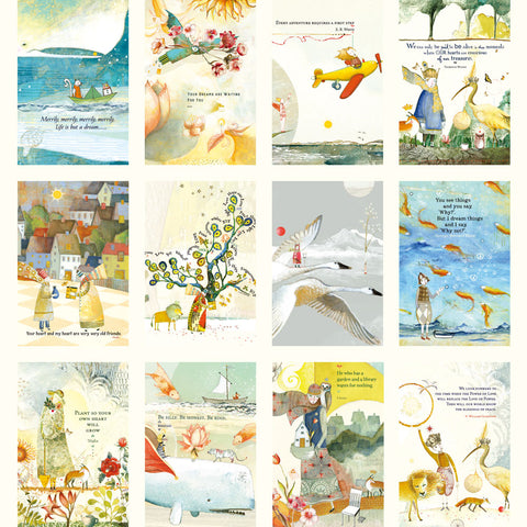 Sacredbee Large Wall Calendar 2026 - all images