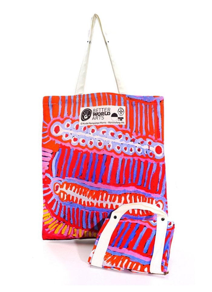 Foldable Cotton Bag - Murdie Nampijinpa Morris (600)