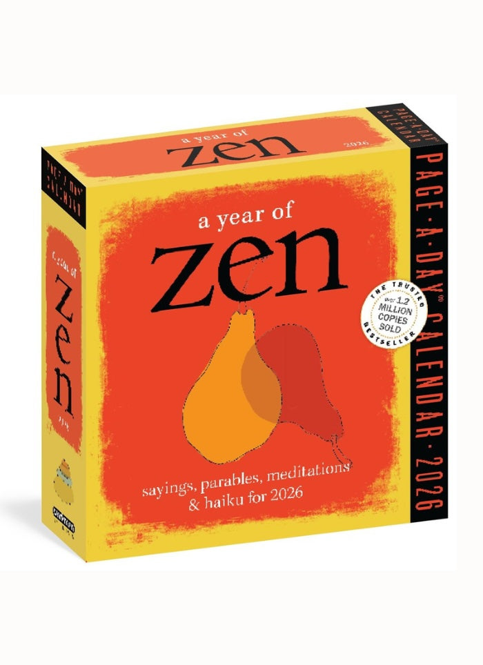 A Year of Zen day to a page 2026 Calendar