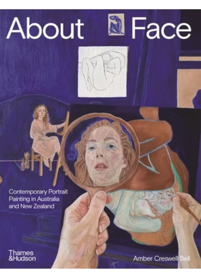 About Face Contemporary portrait painting in Australia and New Zealand by Amber Cresswell Bell.