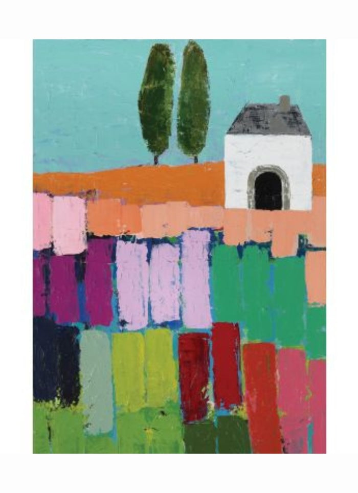 Anna Blatman art card - Orange