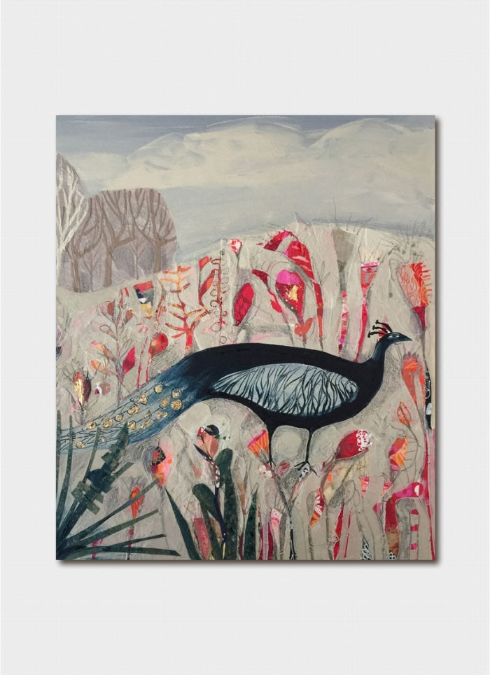 Anthea Stead Art Card - Peacock