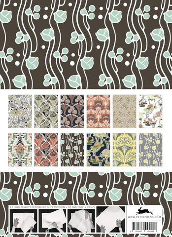 Art Nouveau Gift & Creative Wrapping Papers - back