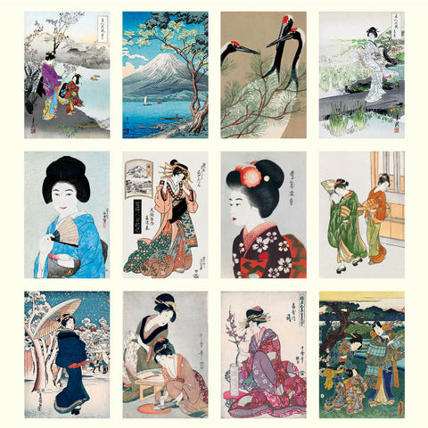 Japanese Woodblock Prints Calendar 2025 - images