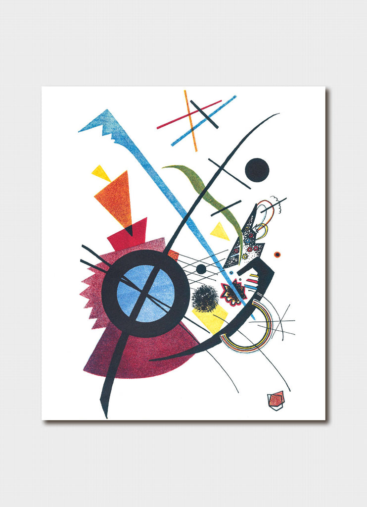 Wassily Kandinsky art card - Violet 1923