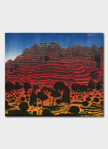 Angela Newberry art card - Bungles Landscape