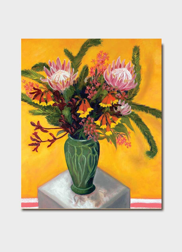 John Klein art card - Bush Christmas