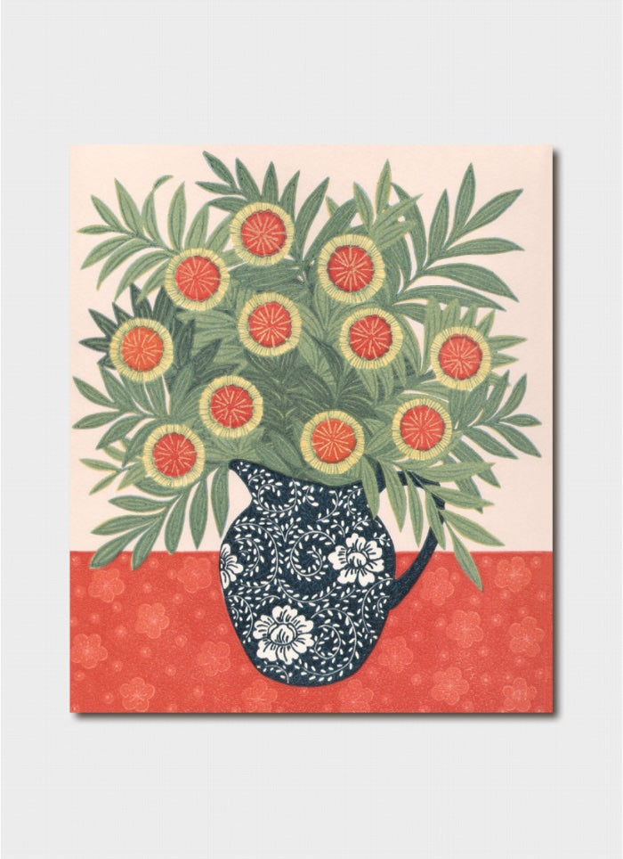 Kate Hudson art card - Pincushion Hakea