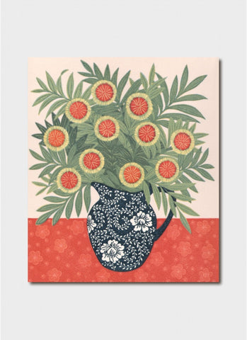 Kate Hudson art card - Pincushion Hakea