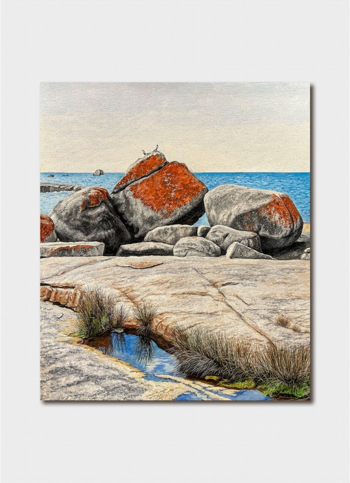 Sandi Rigby art card - Bicheno