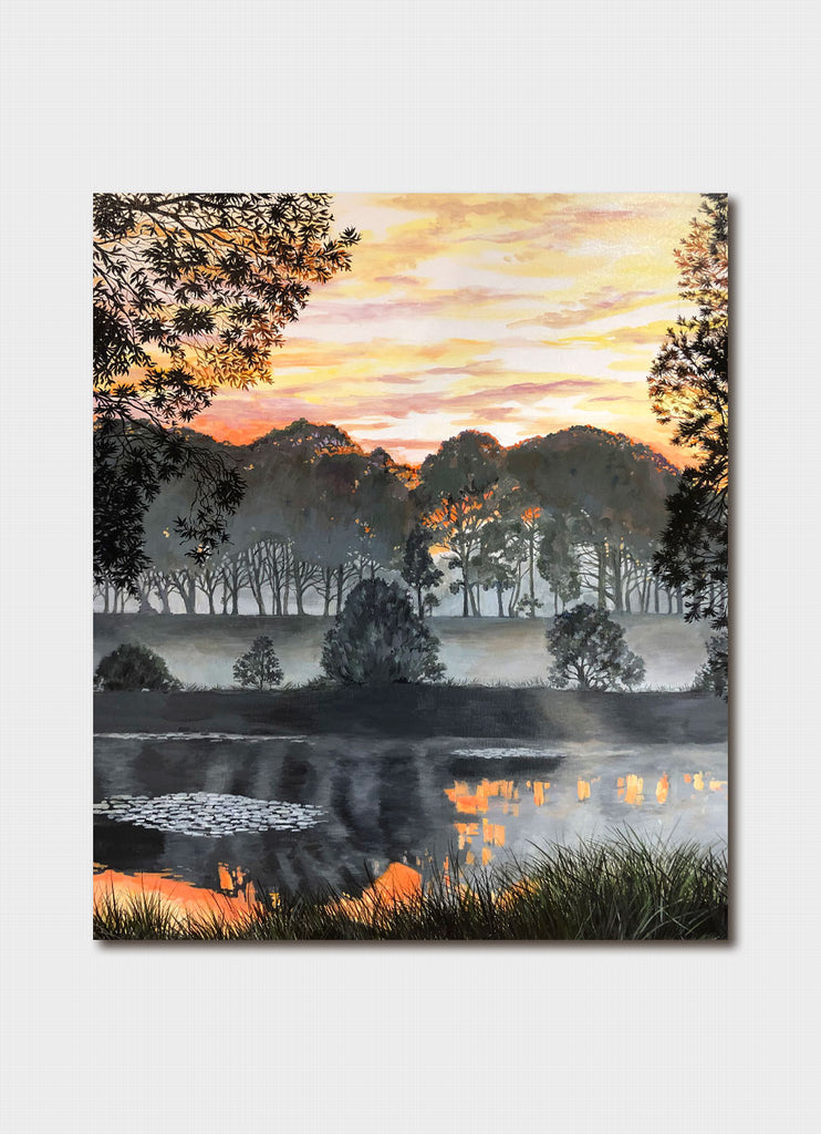 Sandi Rigby Art Card - Centennial Park II