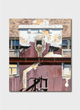 Sandi Rigby art card - Derrin Bros Warehouse, Balmain