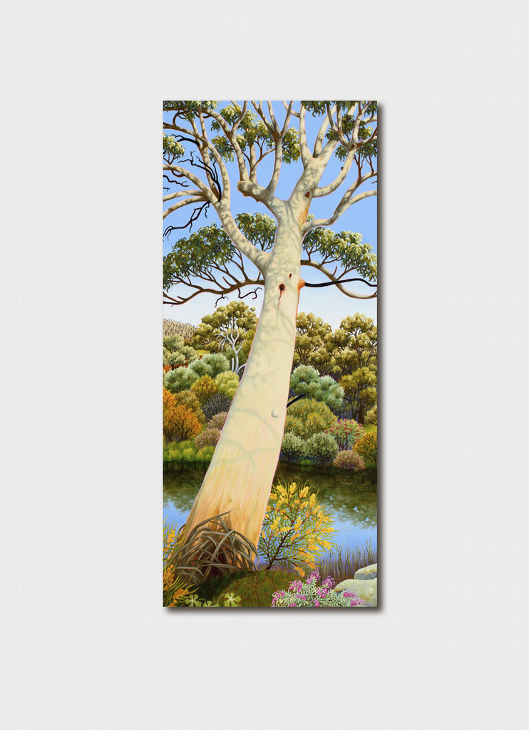 Annie Franklin Bookmark - Murrumbidgee Riverbend, Yaouk (Detail)