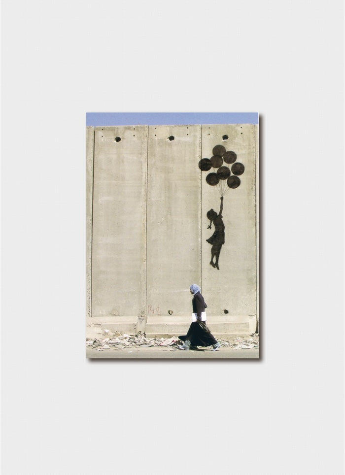 Banksy small card - Girl With Balloons
