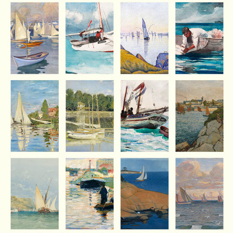 Boats Desk Calendar 2026 - images