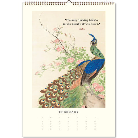 Rumi Wisdom Large Calendar 2026 - month
