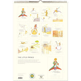 Back cover of the calendar with all monthly illustrations