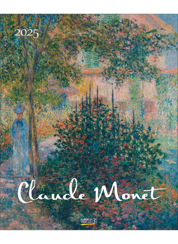 Claude Monet Large Wall Calendar 2025