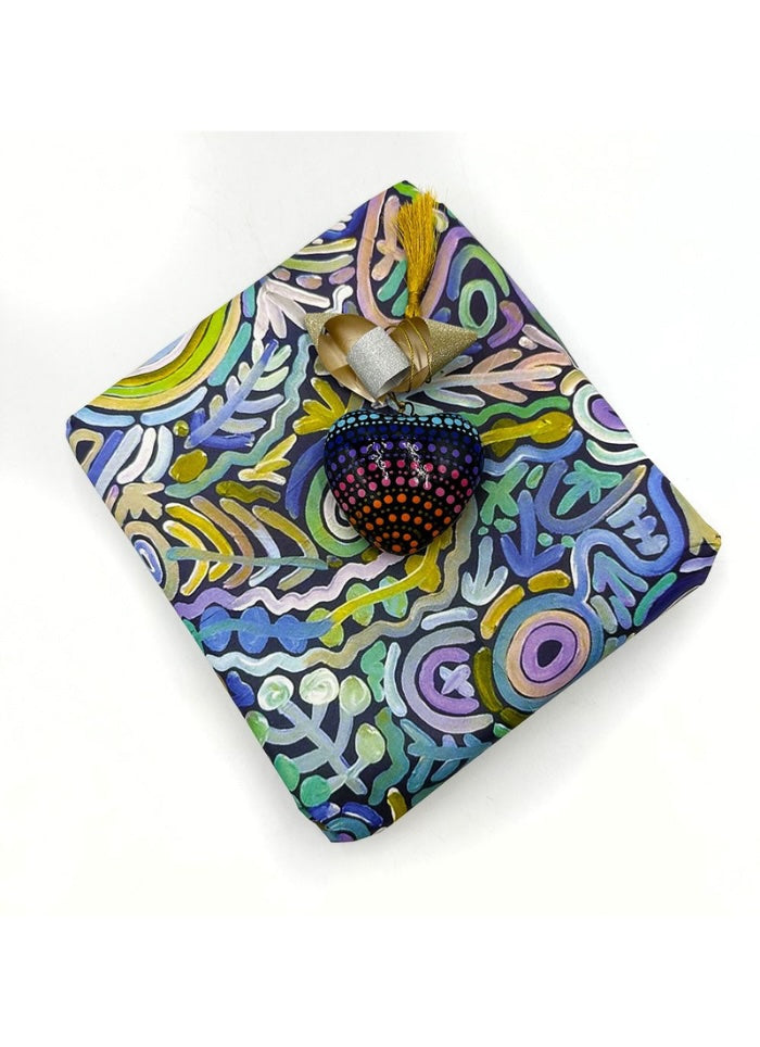 Gift Wrapping Paper 4 individual pieces 50 x 69 cm each - Cedric Varcoe