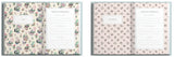 Inside pages of Cath Kidston diary with decorated pages.