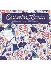 Catherine Marion 2027 calendar with bird and floral design