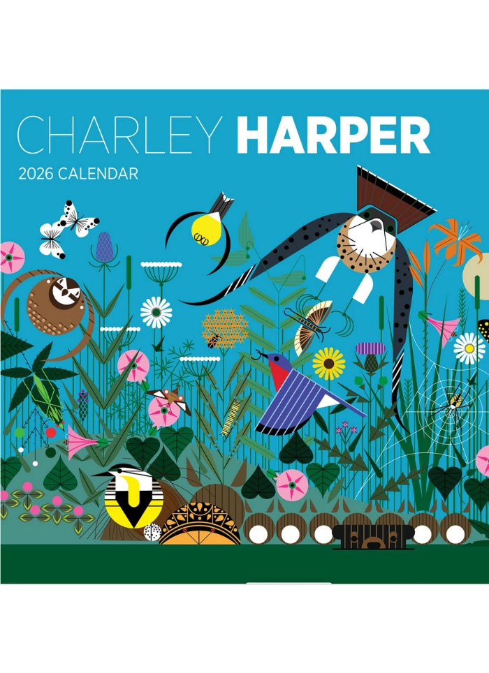 Charley Harper Wall Calendar 2026