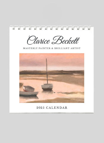 Clarice Beckett Desk Calendar 2025