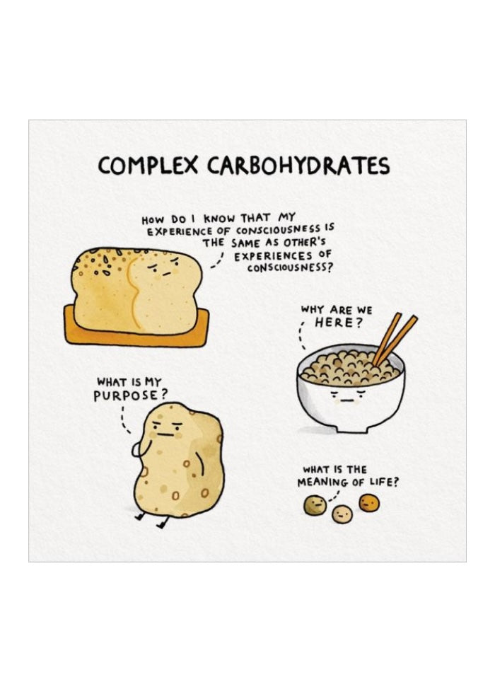 Gemma Correll Card - Complex Carbohydrates
