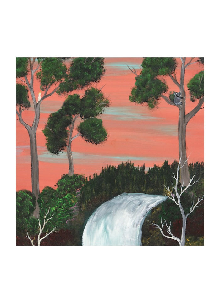 The Torch art card with artwork by Maty V