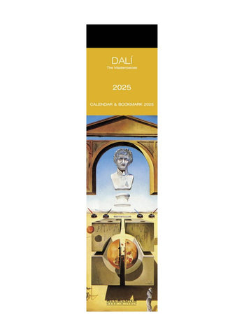 Dali Bookmark Calendar 2025