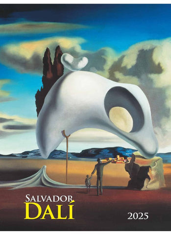 Salvador Dali Large Wall Calendar 2025