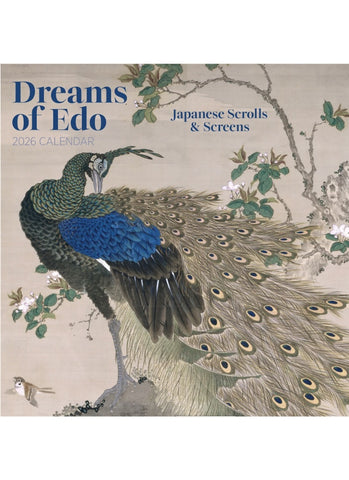 Dreams of Edo: Japanese Scrolls & Screens Wall Calendar 2026