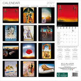Calendar with artistic covers and Allaluna branding
