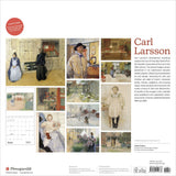 Collage of paintings by Carl Larsson with text and Pomegranate logo on a white background