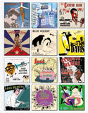 Collection of vintage jazz album covers featuring various artists and styles.