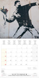 Banksy Street Art Wall Calendar 2027