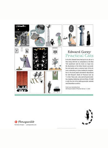 Edward Gorey: Practical Cats 2026 Mini Wall Calendar