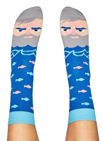 Ernestoe Hemingway - Socks (blue)