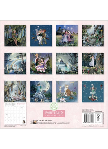 Fairyland by Jean & Ron Henry Wall Calendar 2026