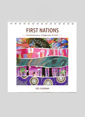 First Nations: Contemporary Indigenous Artists Desk Calendar 2025