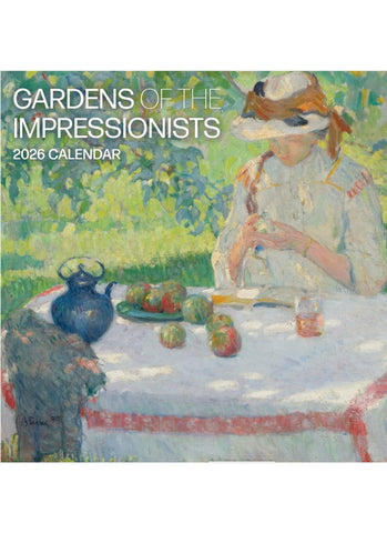 Gardens of the Impressionists Wall Calendar 2026