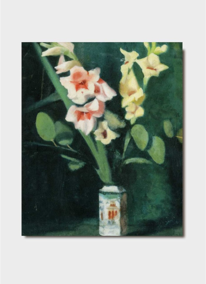 Clarice Beckett Art Card - Gladioli