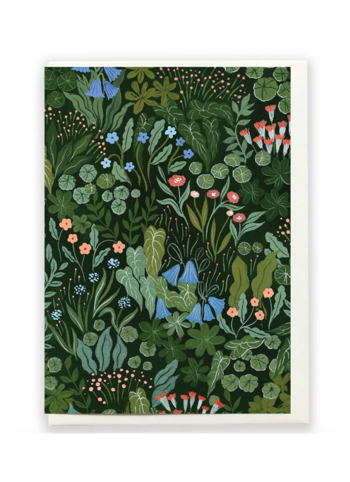 Flora Waycott - Green Garden card