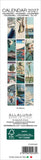 Allaluna 2027 calendar with scenic images of lighthouses and landscapes.