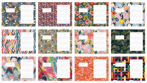 Kaleido A5 Large Diary 2026 - month headers