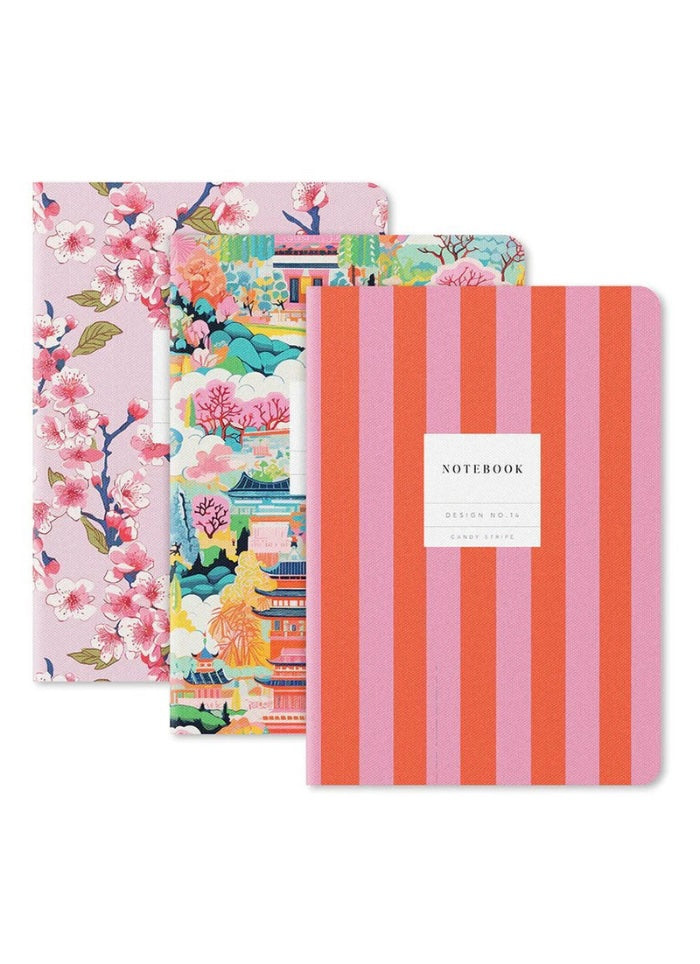 Kaleido Medium Lined Notebook Set-No.4