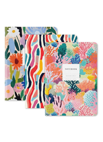 Kaleido Medium Lined Notebook Set-No.2