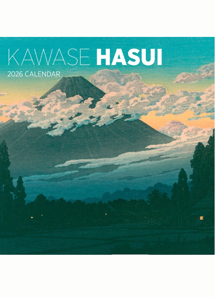 Kawase Hasui Wall Calendar 2026